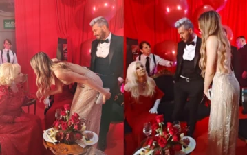 Marcelo Tinelli le presentó a Milett Figueroa a Susana Giménez y Mirtha Legrand: las fotos