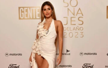 El jugadísimo vestido de Julieta Poggio en Los Personajes del Año: “Se le veía la…”