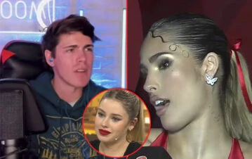 La despiadada reacción de Julieta Poggio al beso entre Marcos Ginocchio y Coti Romero