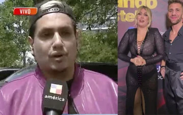 Inesperada crítica de Kennys Palacios a los looks de Wanda Nara en el Bailando italiano: "Cómo se deja..."