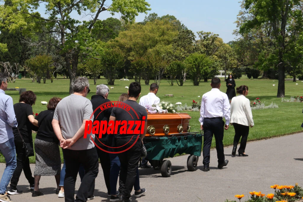 La despedida a la esposa de Carlos Monti