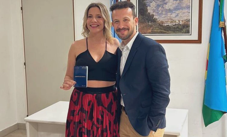 Se casaron Angela Lerena y Alejandro Bercovich