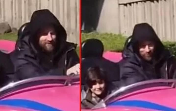 El video viral de Lionel Messi manejando en Disney: la increíble maniobra que enloqueció a todos