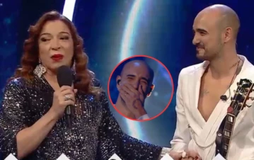 Lizy Tagliani rompió el llanto por culpa de Abel Pintos en la final de Got Talent: "Sos mi…"