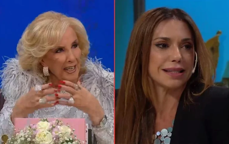 Mirtha Legrand y Guadalupe Vazquez