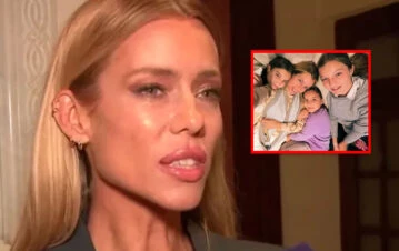 Nicole Neumann mostró el mensaje que recibió de su hija en medio de su pelea