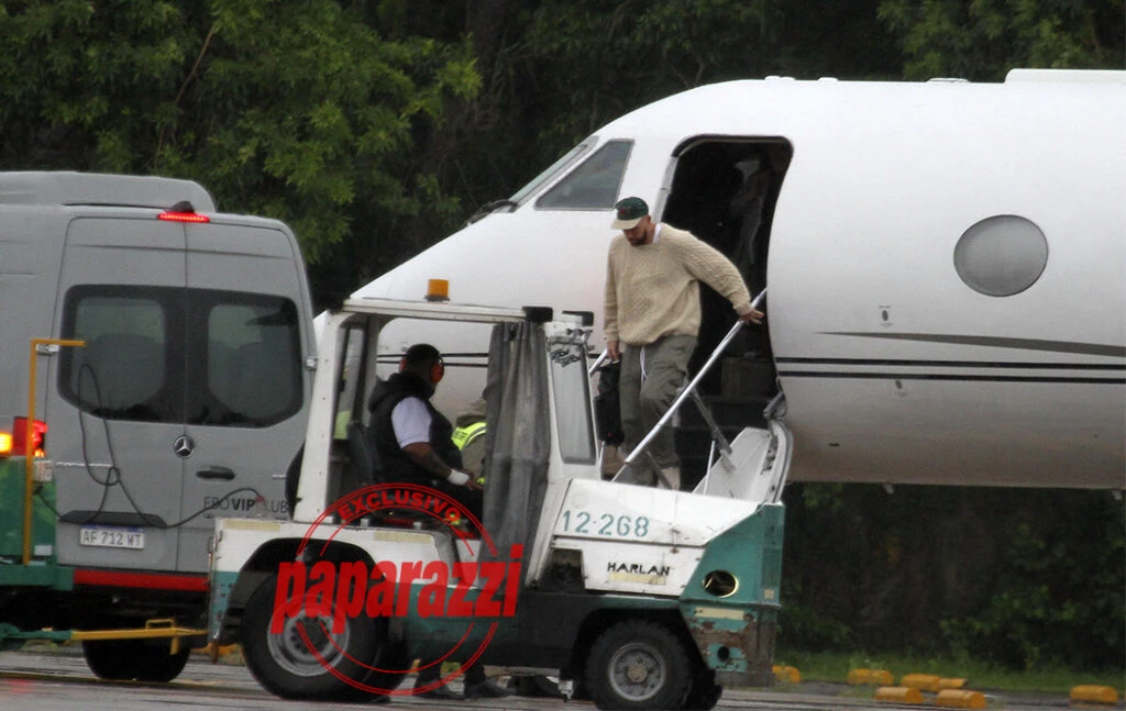 El novio de Taylor Swift llegó a Argentina