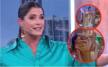 Natalie Weber enseñó a hacer el ritual infalible de Pamela David contra la mala onda