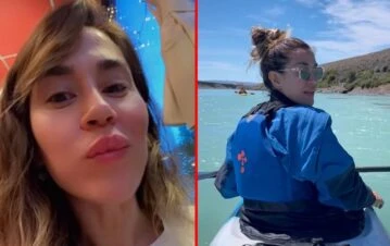 Así escracharon a Jimena Barón en sus vacaciones por El Calafate: el gesto que generó repudio