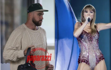 Las fotos exclusivas del novio de Taylor Swift llegando a Argentina para acompañarla en sus shows