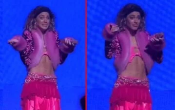 Video: la reacción de Tini Stoessel tras olvidarse la letra de una canción en vivo