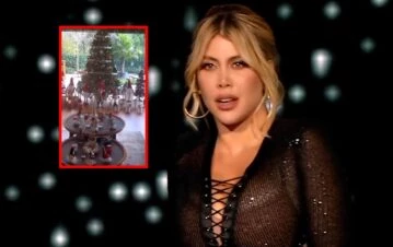 Wanda Nara decoró su casa de Estambul para Navidad y explicó por qué armó el árbol antes de tiempo