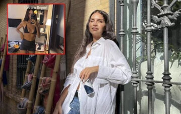 Zaira Nara se descontroló en un hotel de Sevilla y dejó la habitación hecha un caos: las fotos