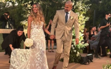 Se casó la Brujita Verón: quiénes fueron sus invitados famosos