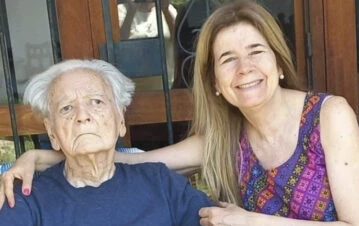¡Terrible dolor! La conmovedora despedida de Mercedes Ninci a su papá: "Se fue rápido, no lo..."