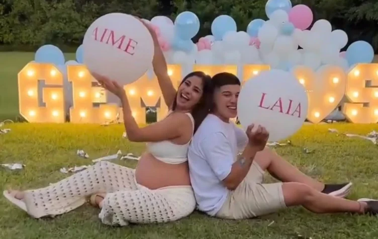 Daniela Celis y Thiago Medina