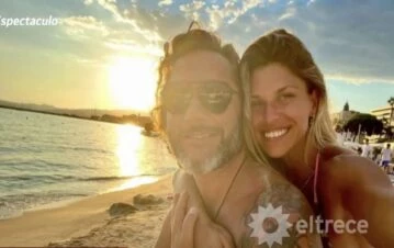 Las primeras fotos de Diego Torres y su nueva novia en la playa a puro mimo