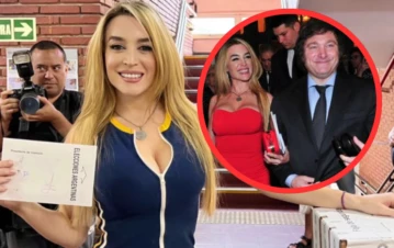 El look y cómo festejó Fátima Flórez la llegada de Javier Milei a la presidencia