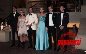 ¡No faltó nadie! Las fotos de los famosos que fueron a la gala de Valeria Mazza