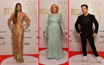 Los looks de las estrellas en Los Personajes del año de la revista Gente