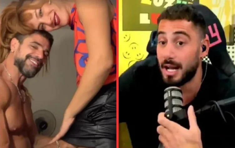 La inesperada reacción de Nico Occhiato tras ver el video hot de Flor Vigna y Luciano Castro