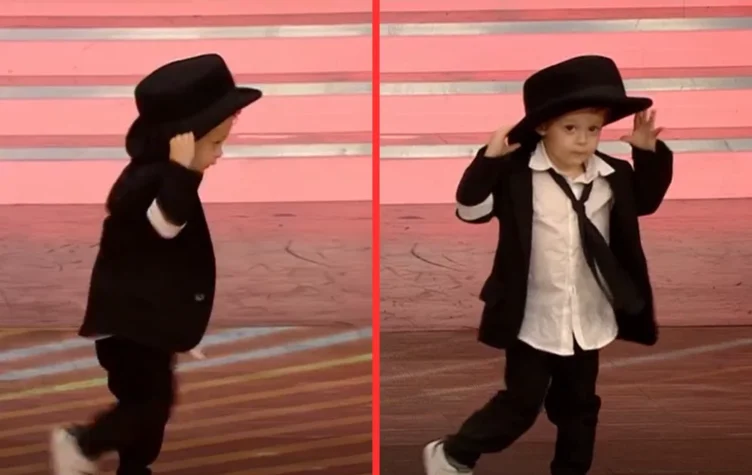 El video del hijo de Noelia Marzol imitando a Michael Jackson