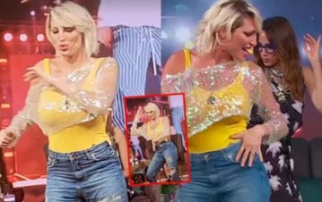 ¡La rompió! Vicky Xipolitakis improvisó una masterclass de bachata en Cortá por Lozano