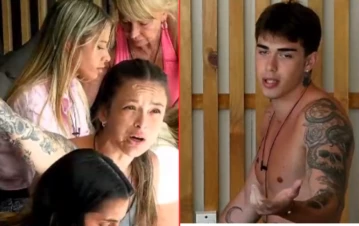 ¡Se picó! Agostina Spinelli enfrentó a Axel y lo trató de vago en Gran Hermano: "No haces una…"