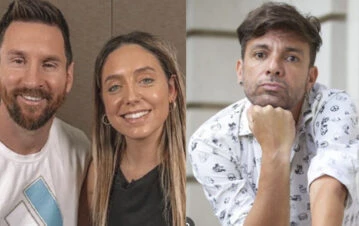 La pelea de Martín Bossi y Sofía Martínez en la grabación de PH: qué le dijo él sobre Messi que la hizo explotar