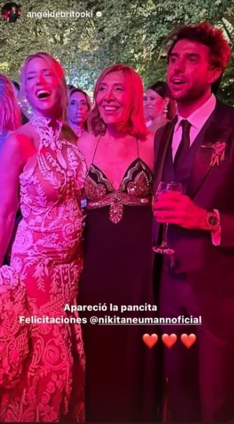 La pancita de Nicole Neumann