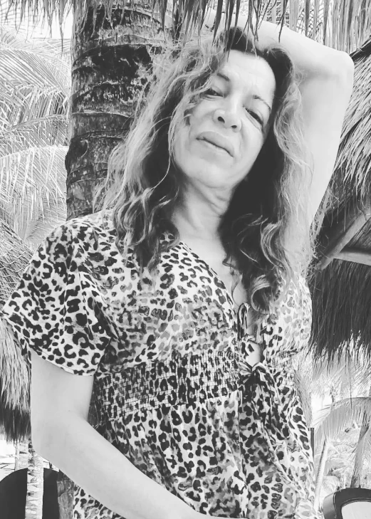 Lizy Tagliani desde la playa de México