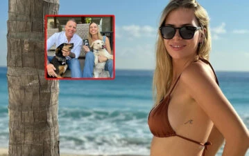 Coni Mosqueira se fue de vacaciones a México y mostró su panza de embarazada: "Ale no puede más de feliz"