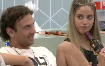 Tensión en Gran Hermano: Denisse González le puso los puntos a Bautista y le cortó el rostro mal