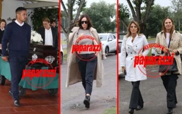 El último adiós a Ricardo Piñeiro: la tristeza de los famosos en medio de su entierro