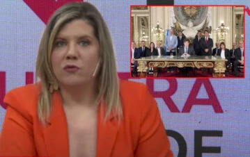 Picante crítica de Dominique Metzger a la estética de Javier Milei: "Le quiero ver la..."