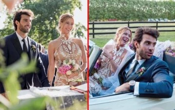 El álbum de las fotos oficiales del casamiento de Nicole Neumann y Manu Urcera