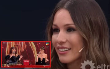 El escrache de Pampita tras el escándalo con Moria Casán en el Bailando