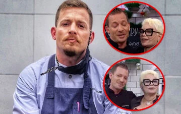 El llanto de Santiago del Azar, el chef de Carmen Barbieri, tras una pregunta íntima