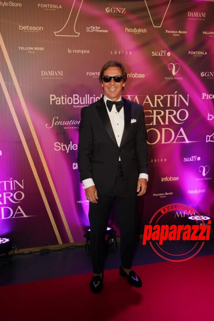 El marido de Valeria Mazza en los MF de la moda