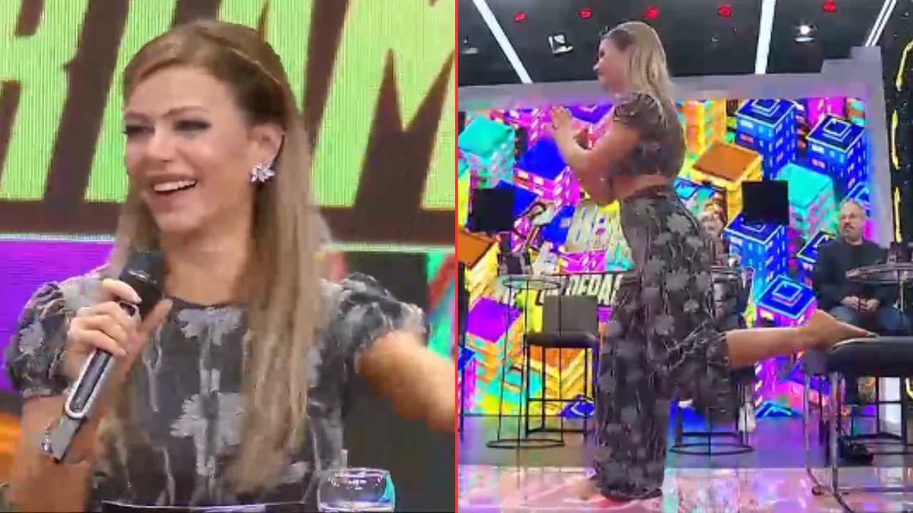 Evangelina Anderson les enseñó a las finalistas de Los 8 escalones cómo levantar los glúteos