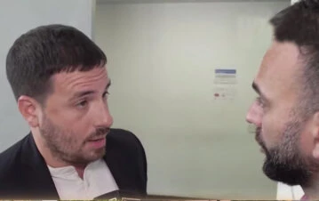 El horrible maltrato de Fede Bal a un cronista de LAM: “¿Otra vez con eso?”