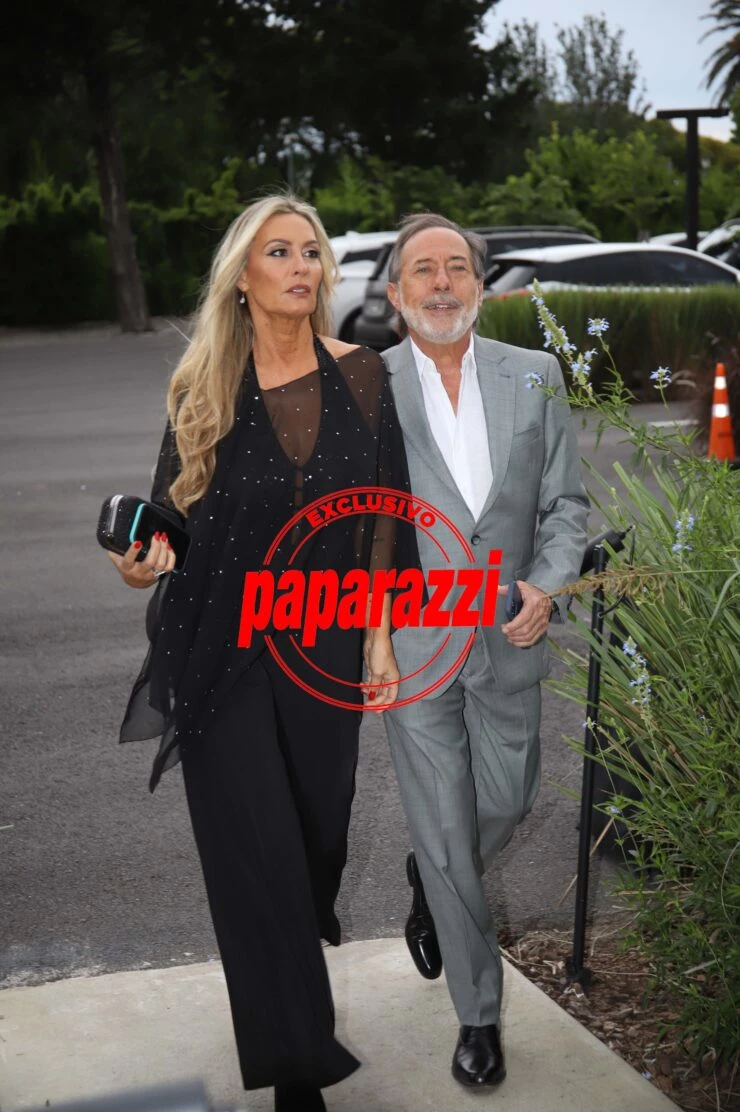 Francella en la boda de Baby Etchecopar