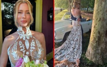 Revelan la fortuna que pagó Nicole Neumann por su vestido de novia: "Lo pagó todo"