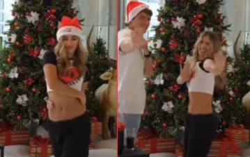 El video navideño de Marcos Ginocchio y Juli Poggio que desató furor entre los fans