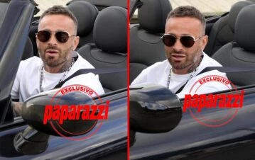 Martín Baclini viajó a Punta del Este y cambió su Ferrari: el nuevo auto de lujo que presentó