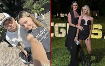 Mauro Zárate y Natalie Weber mostraron cómo está Mía, su hija más grande, y sorprendieron a todos