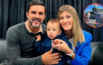 El súper regalo que le hicieron Mica Viciconte y Fabián Cubero a su hijo Luca en Navidad
