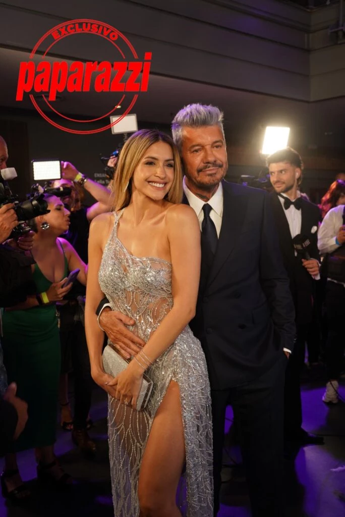 Milett Figueroa y Tinelli en los MF de Moda