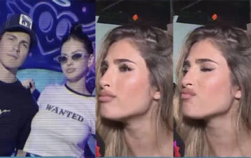 La cara de traste de Julieta Poggio por el romance de Marcos Ginocchio y la China Suárez: "No lo veo con..."