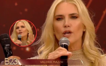 Valeria Mazza sorprendió a Marcelo Tinelli y reveló detalles del Martín Fierro de la moda